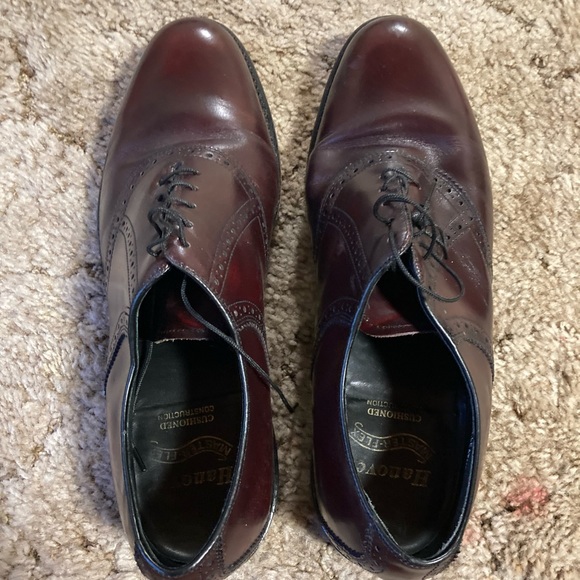 Hanover Masterflex Oxford Wingtip Dress Shoes - Picture 1 of 4